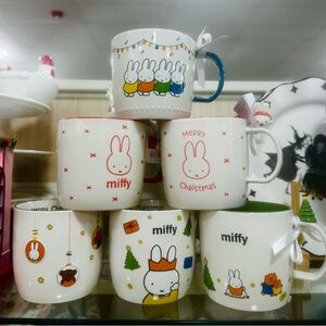 Miffy Christmas Mug Set